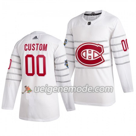 Herren Montreal Canadiens Trikot Custom Weiß Adidas 2020 NHL All-Star Authentic